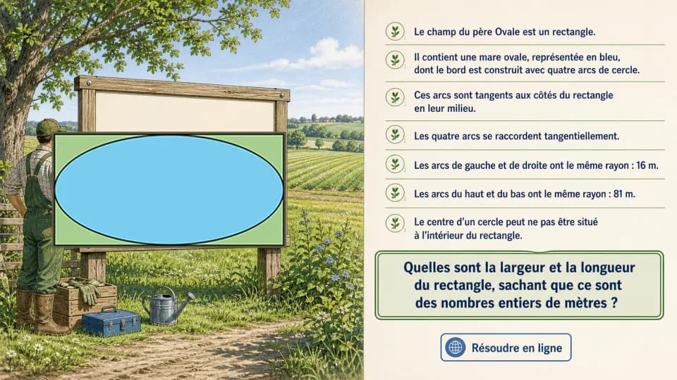 ♦♦♦ Le champ du père Ovale
