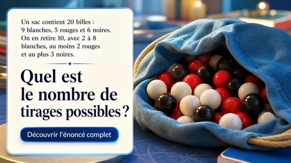 ♦ Le sac de billes