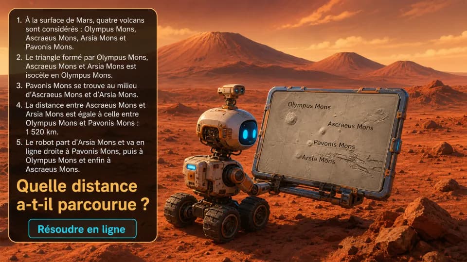 ♦ Un autre robot sur Mars