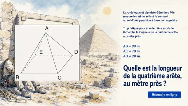 La pyramide de Toutanbhêton – Géométrie 3D | Tangente