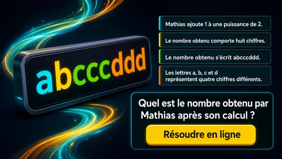 ♦♦ Le nombre de Mathias