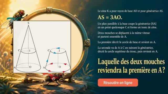 ♦♦ Les deux mouches
