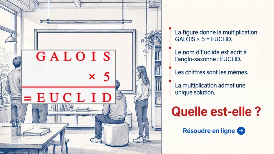 ♦ Galois et Euclide