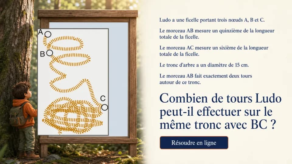 ♦ La ficelle de Ludo