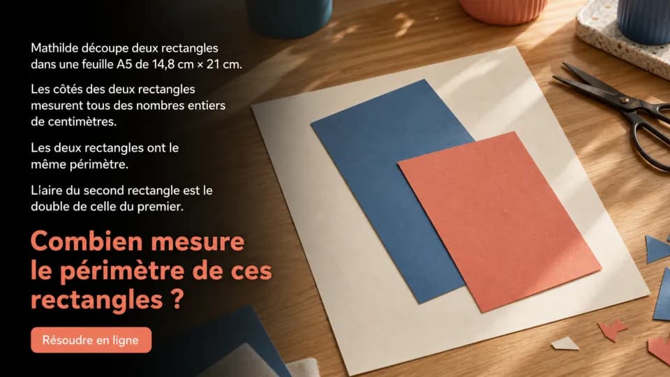 ♦♦♦ Les deux rectangles