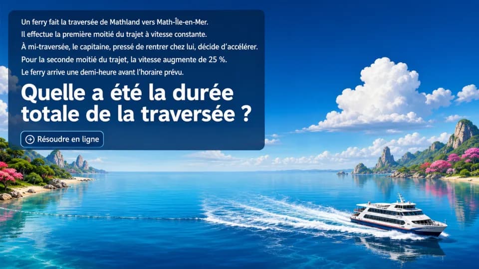 ♦♦ Le ferry