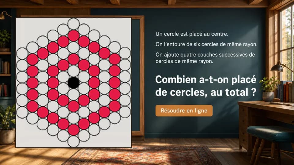 ♥ Des couches de cercles