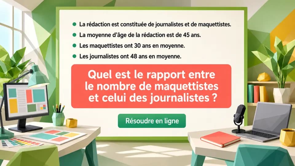 Histoire de moyennes : quel est le rapport entre maquettistes et journalistes ?