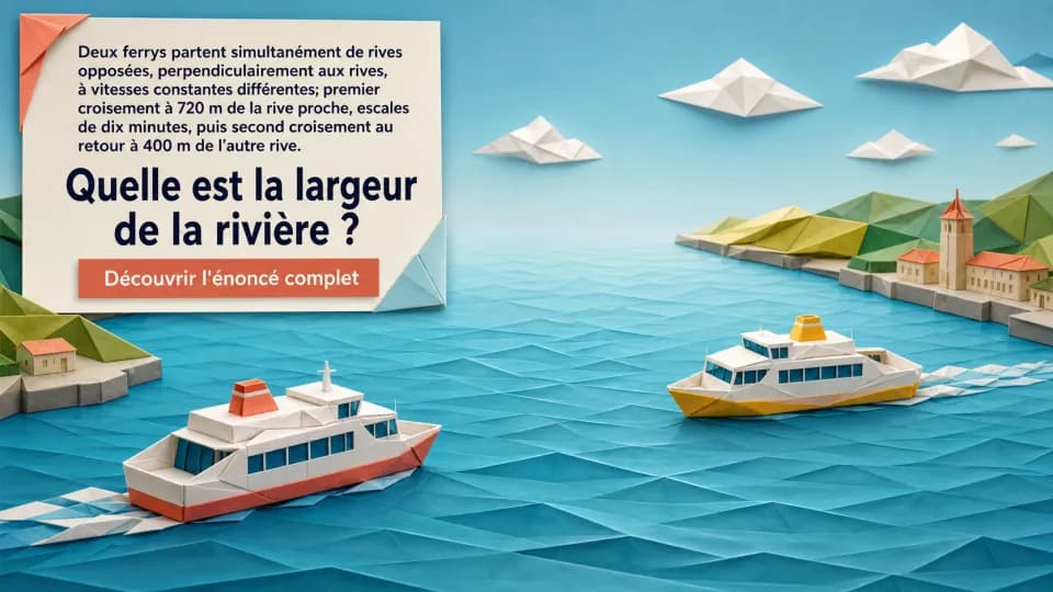 ♦♦ Les deux ferrys