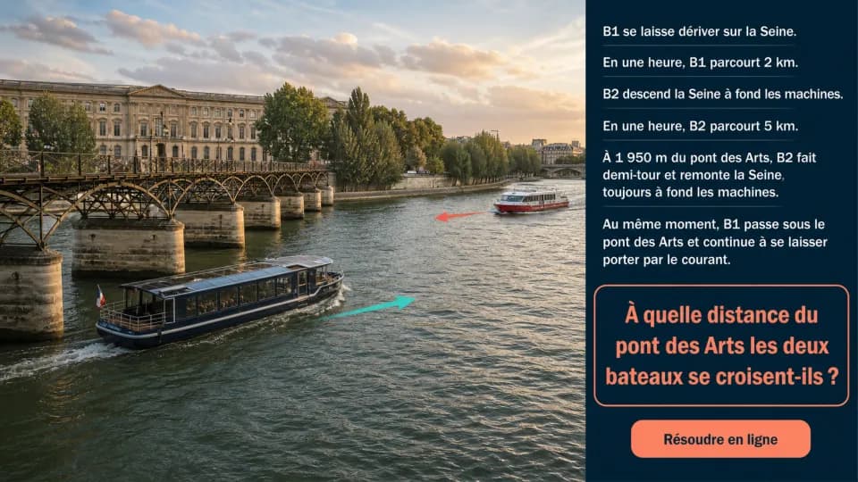 ♦♦ Les deux bateaux