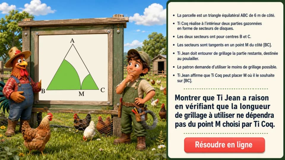 ♦ Le « parc poules » de Ti Coq et Ti Jean