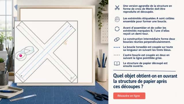 La croix malicieuse : découpage géométrique | Tangente
