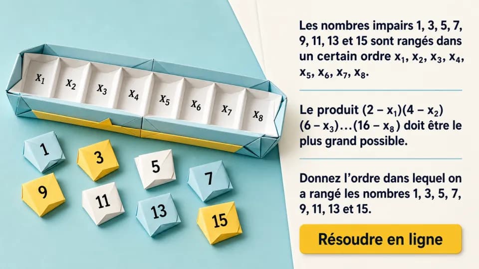 ♦♦♦ Produit maximum