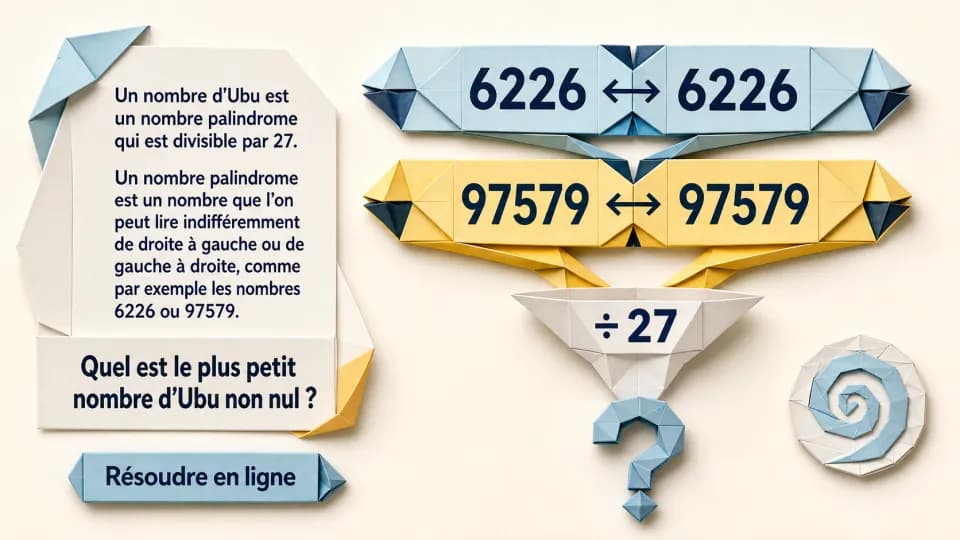 Le plus petit nombre d'Ubu divisible par 27