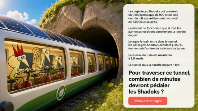 Et les Shadoks pédalaient, pédalaient… | Tangente