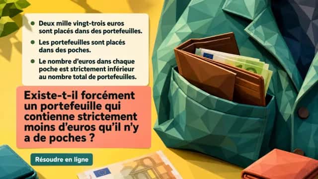 Les portefeuilles : principe des tiroirs | Tangente
