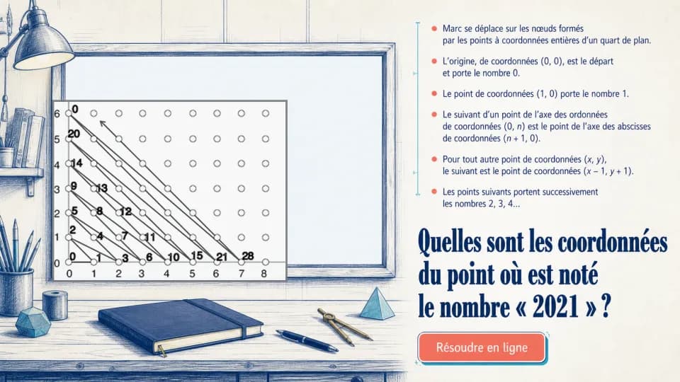 ♦♦ D'autres coordonnées