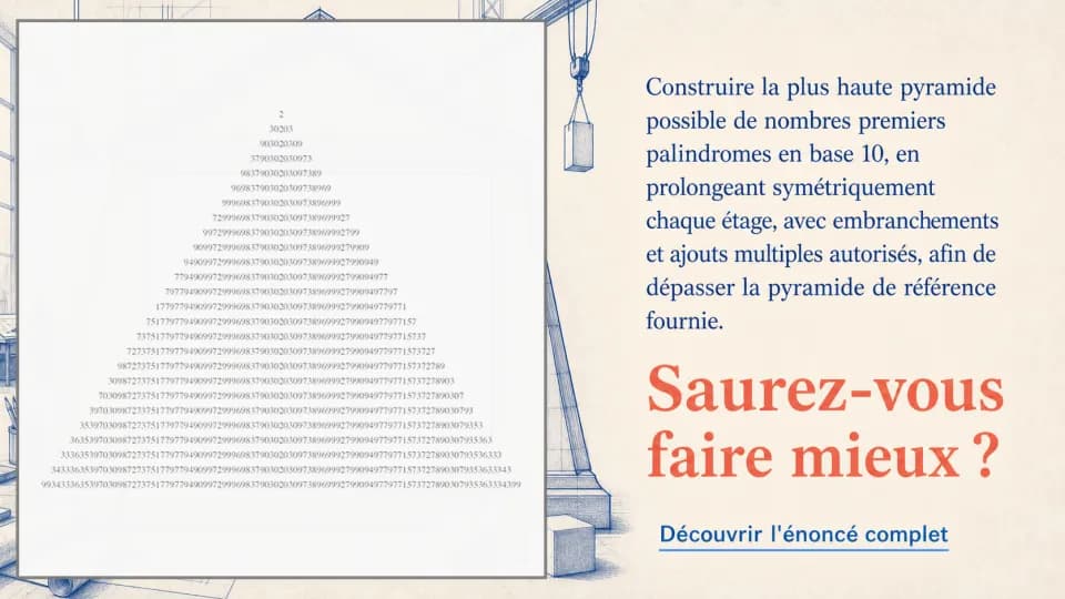 Des pyramides de nombres premiers