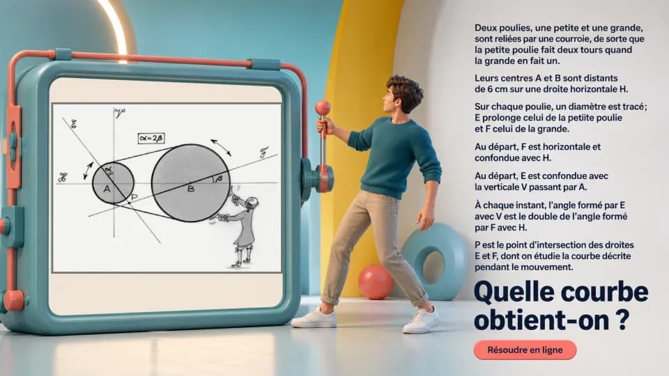 ♦♦♦ Une courbe singulière