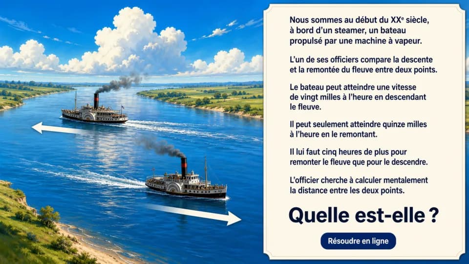 ♦♦ Une distance à calculer