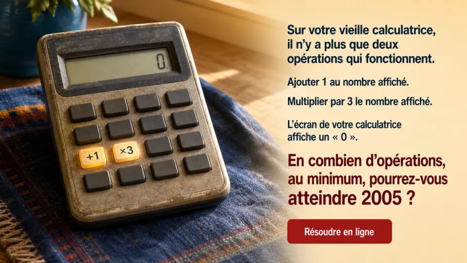 ♥♥ La vieille calculatrice