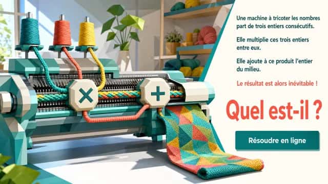 La machine à tricoter : un résultat inévitable