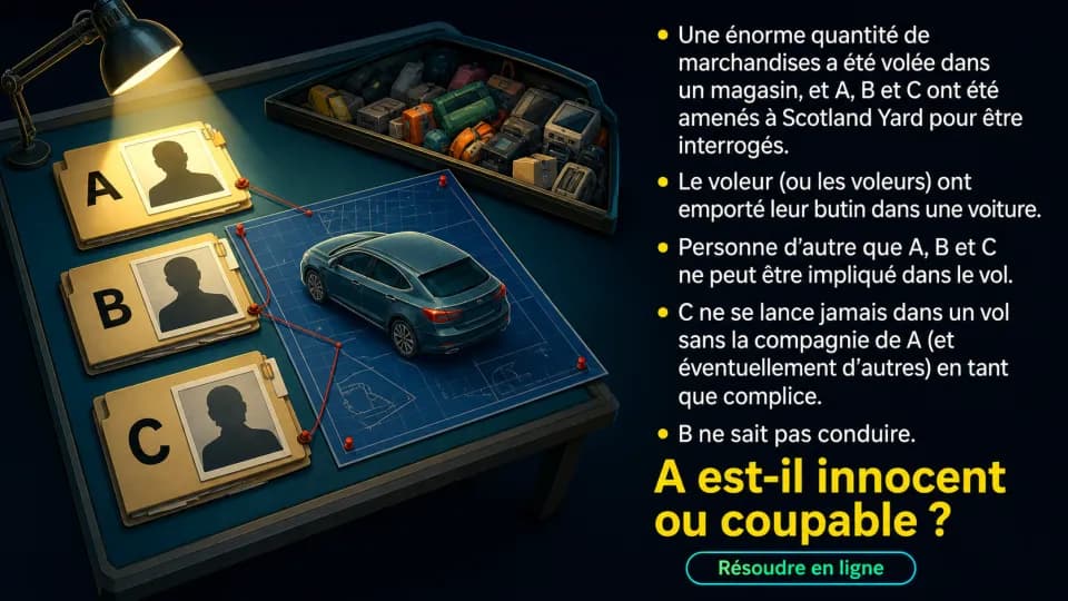 ♦ Les trois gangsters