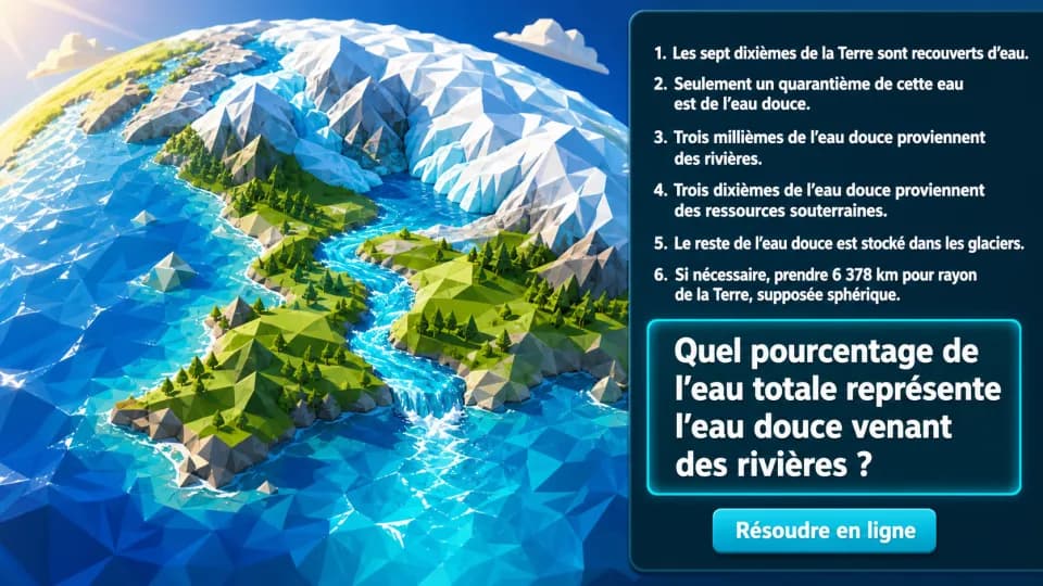 ♦ L’eau de la Terre