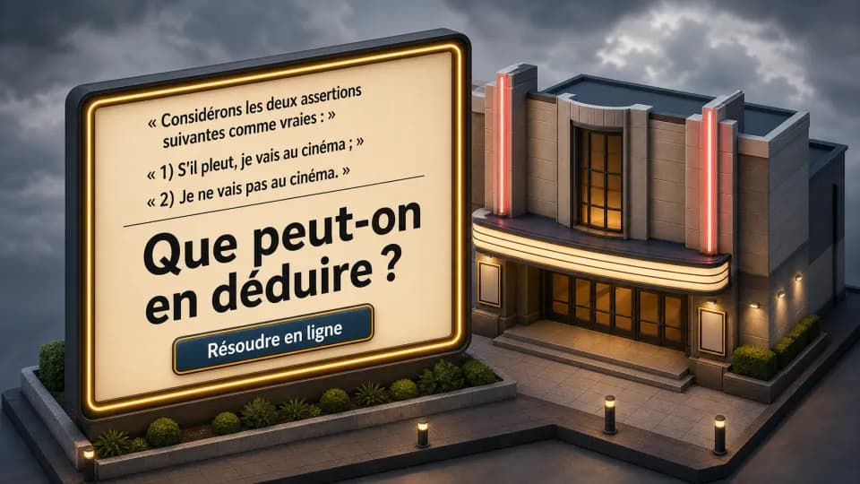 ♦ Je vais au cinéma