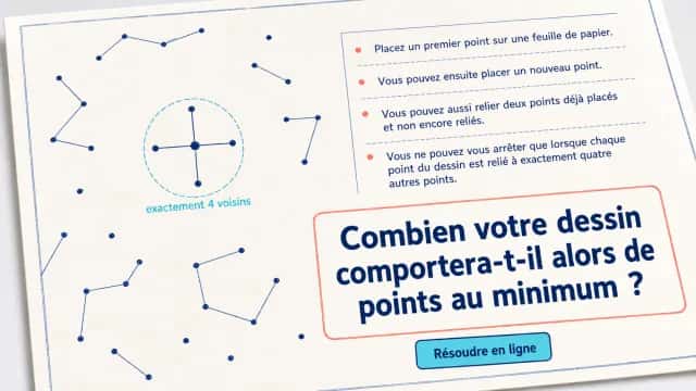 Exactement quatre voisins : défi de graphes | Tangente