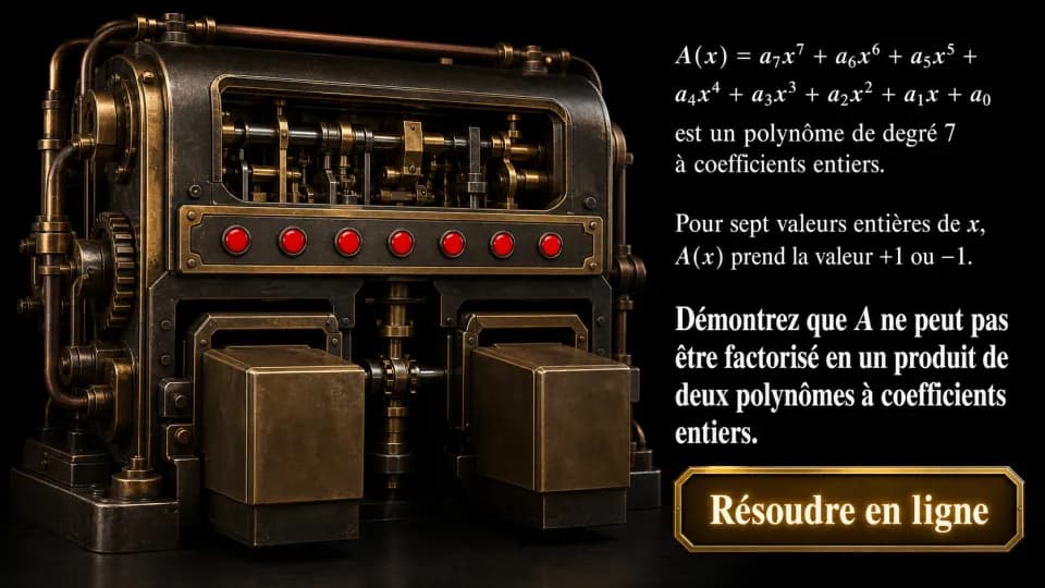 ♦♦♦ Polynôme non factorisable