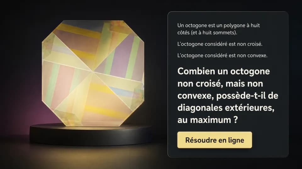♦♦ Les diagonales