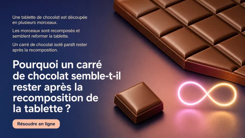 La tablette de chocolat infinie