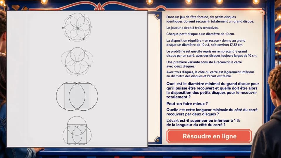 Le jeu des six palets