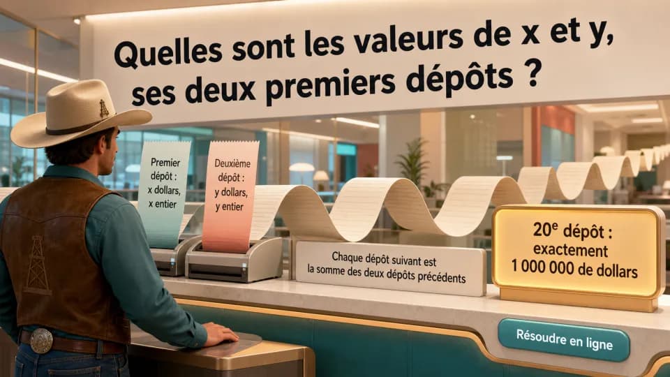 ♦♦ Les vingt dépôts bancaires