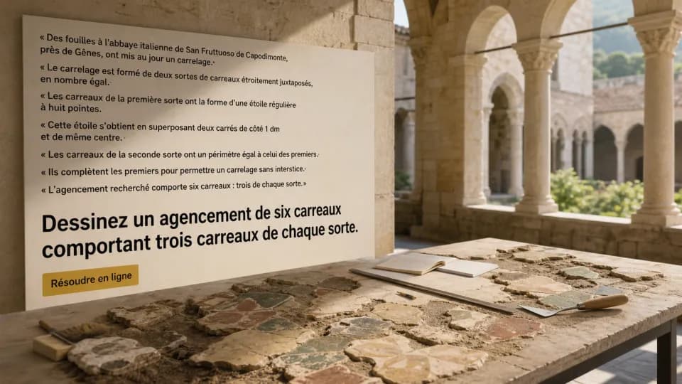 ♦ Un mystérieux carrelage ligure