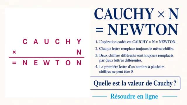 ♥♥ Cauchy et Newton