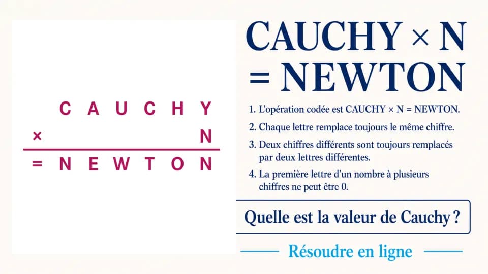 ♥♥ Cauchy et Newton