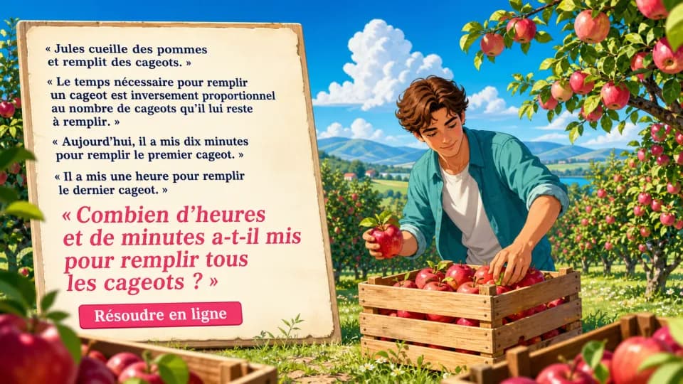 ♦♦ La cueillette des pommes