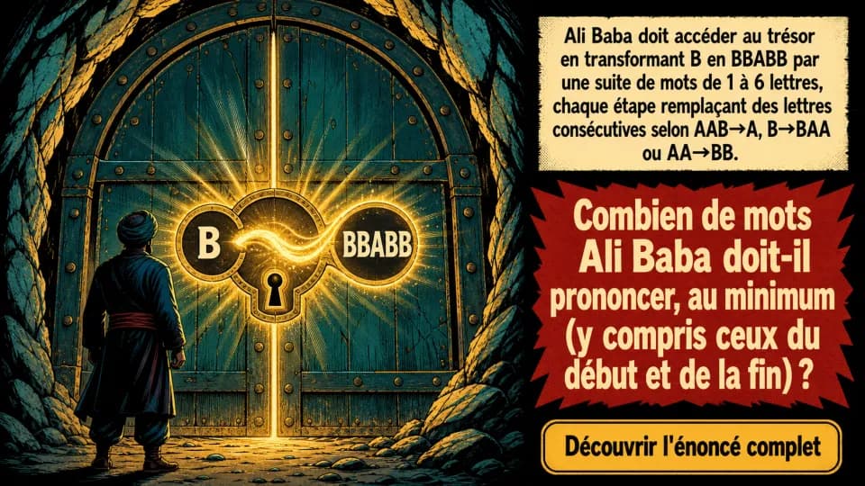 ♦ Ali-Baba et la formule magique