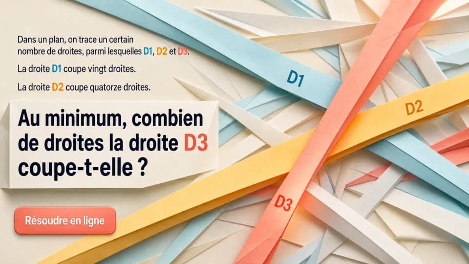♦♦♦ Les droites