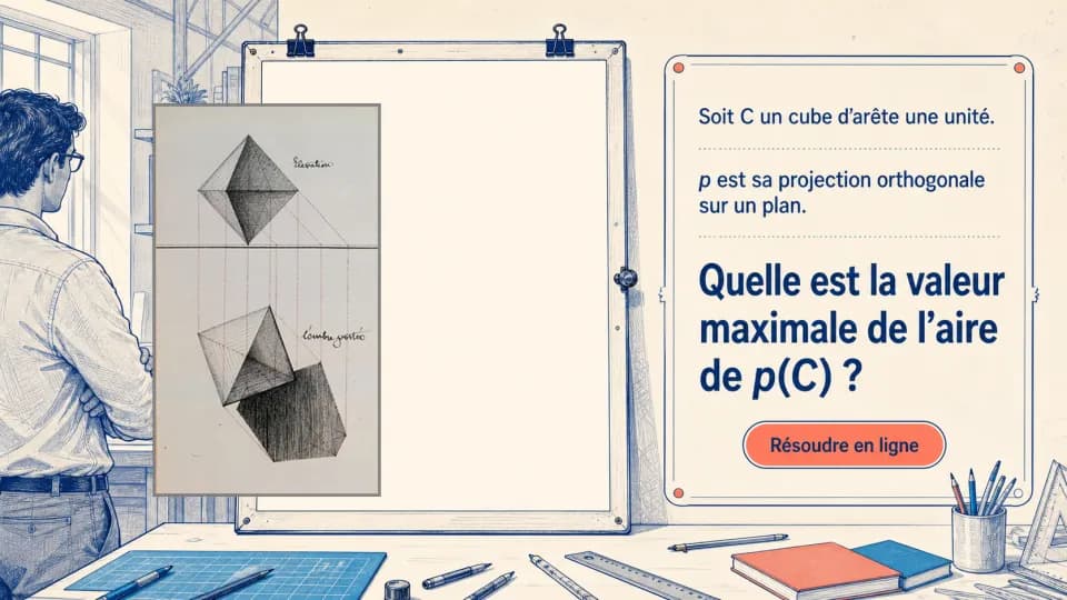 ♦♦ Projection de cube