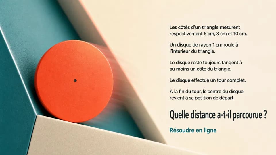 ♦♦ Disque qui roule