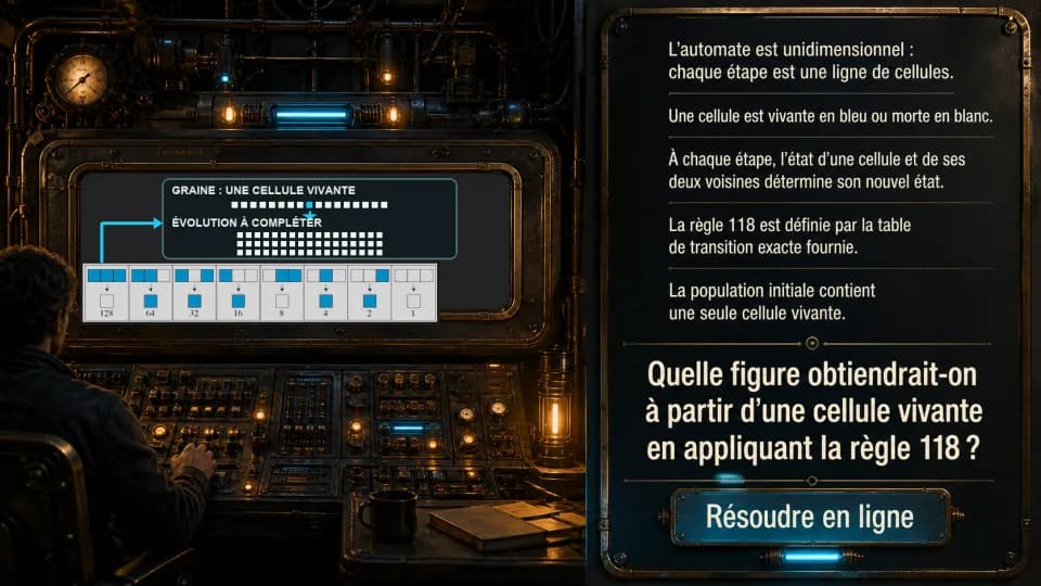 Les automates cellulaires de Wolfram