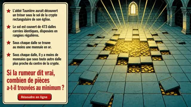 La crypte aux monnaies | Tangente