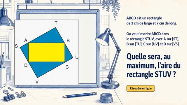♦ Rectangle à inscrire