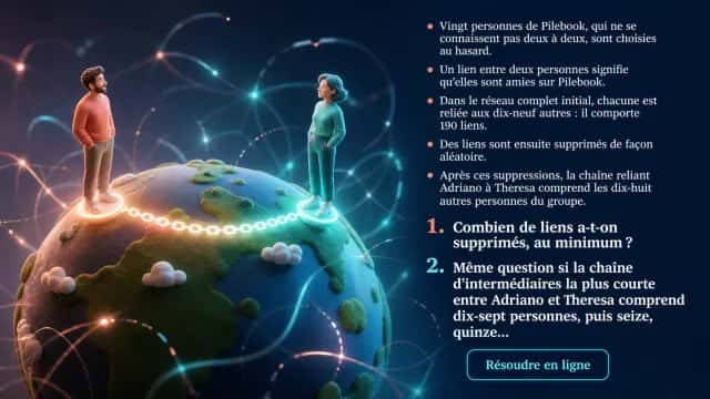 Le monde est petit : graphes et réseaux | Tangente