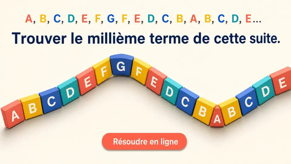 ♦Le millième terme