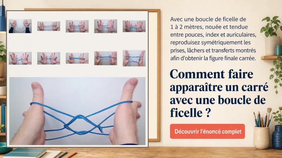 Jeux de ficelles