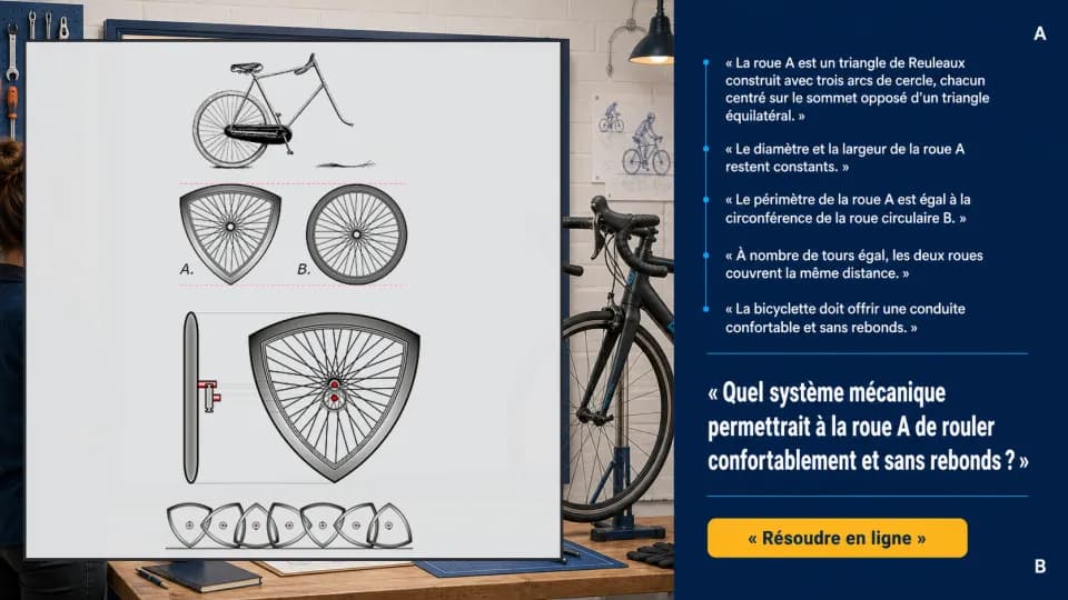 Un curieux vélo